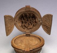 Fig.2: Open bead with two doors for upper half