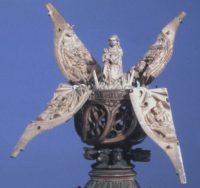 Fig.2: The petals with Virgin and Child