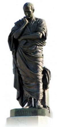 Romanian Statue of Ovid in Constanta (Photo: Wikipedia by Romeo Tabus)