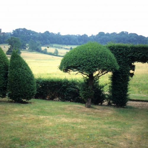 Radway - The Grange in Warwickshire England - an 18th century landscaped garden at foot of Edgehill - 3