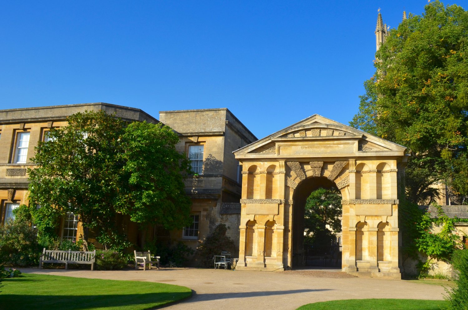Danby Arch - Photo by Oxford Botanic Garden