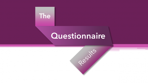 The Questionnaire Results Titles v2 The Questionnaire Results Titles v2